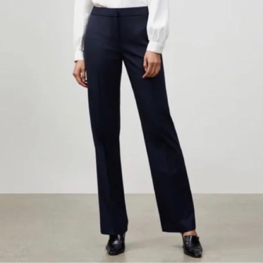 Banana Republic Classic Fit Navy Women's Straight Leg Pants Size 10